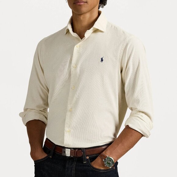 Polo Ralph Lauren Icon Logo Classic Fit Fine Corduroy Shirt - Picture 1 of 8